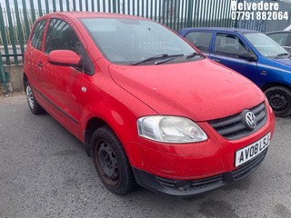 Location: Belvedere - 2008 VOLKSWAGEN URBAN FOX 55 3 Door Hatchback REG: AV08LSJ, Keys: No, MOT Expiry date: 05/09/2024, 1198 Petrol, 5 Speed Manual Petrol, Former Keepers: 3