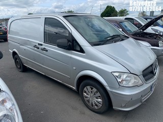 Location: Belvedere - 2012 MERCEDES-BENZ VITO 113 CDI Panel Van REG: GK62OPN, Keys: No, MOT Expiry date: 01/07/2025, 2143 Diesel, 6 Speed Manual Diesel, Former Keepers: 14