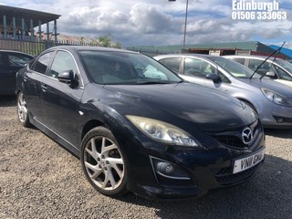 Location: Edinburgh - 2011 MAZDA 6 TAKUYA 5 Door Hatchback REG: VN11GKU, Keys: No, MOT Expiry date:16.08.2025 , 1999 Petrol, 6 Speed Manual Petrol, Former Keepers: 3