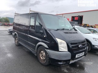 Location: Edinburgh - 2010 FORD TRAN 115 T260S TREND FWD Panel Van REG: SA60HVH, Keys: No, MOT Expiry date: 08/01/2025, 2198 Diesel, 6 Speed Manual Diesel, Former Keepers: 6