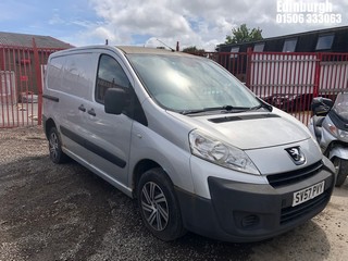 Location: Edinburgh - 2007 PEUGEOT EXPERT HDI SWB Panel Van REG: SV57PVY, Keys: No, MOT Expiry date: 09/05/2024, 1997 Diesel, 6 Speed Manual Diesel, Former Keepers: 3