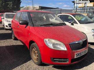 Location: Edinburgh - 2007 SKODA FABIA 1 HTP 60 5 Door Hatchback REG: SK57YDX, Keys: No, MOT Expiry date:31.03.2026 , 1198 Petrol, 5 Speed Manual Petrol, Former Keepers: 7
