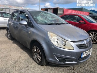 Location: Edinburgh - 2008 VAUXHALL CORSA BREEZE 5 Door Hatchback REG: HT08BOJ, Keys: No, MOT Expiry date: 22.05.2025, 1229 Petrol, 5 Speed Manual Petrol, Former Keepers: 5