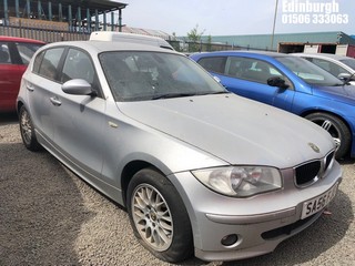 Location: Edinburgh - 2006 BMW 116 I SE 5 Door Hatchback REG: SA56FJO, Keys: No, MOT Expiry date: 20/06/2024, 1596 Petrol, 6 Speed Manual Petrol, Former Keepers: 5
