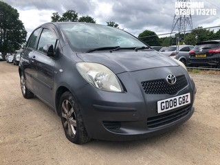 Location: MITCHAM - 2008 TOYOTA YARIS TR D-4D S-A  5 DOOR HATCHBACK REG: GD08GBZ, 1364cc DIESEL, 5 SPEED SEMI AUTO DIESEL, Former Keepers: 2, Keys: No, MOT: Expiry date01/10/2024