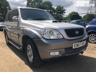Location: Mitcham - 2007 HYUNDAI TERRACAN LTD CRTD AUTO Estate REG: EN57OEC, Keys: No, MOT Expiry date: 07/03/2025, 2902 Diesel, 4 Speed Auto Diesel, Former Keepers: 7