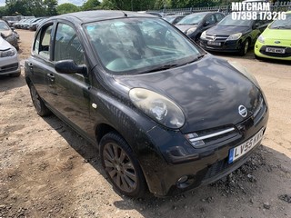 Location: Mitcham - 2005 NISSAN MICRA SPORT+ 5 Door Hatchback REG: LV55KWX, Keys: No, MOT Expiry date: 20/03/2025, 1240 Petrol, 5 Speed Manual Petrol, Former Keepers: 9