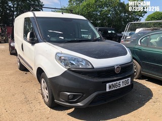 Location: Mitcham - 2015 FIAT DOBLO SX MULTIJET Panel Van REG: WN65YOG, Keys: No, MOT Expiry date: 05/11/2025, 1248 Diesel, 5 Speed Manual Diesel, Former Keepers: 5