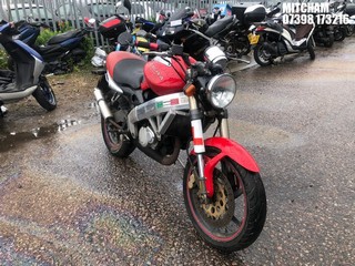 Location: Mitcham - 2000 CAGIVA PLANET 125 Motorcycle REG: X934JCK, Keys: No, MOT Expiry date: 08/06/2017, 124 Petrol, manual, Former Keepers: 7