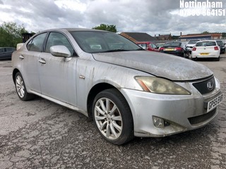 Location: Nottingham - 2006 LEXUS IS 220D SE 4 Door Saloon REG: GP55EKR, Keys: No, MOT Expiry date: 15/09/2021, 2231 Diesel, 6 Speed Manual Diesel, Former Keepers: 8