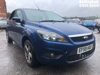 Location: Nottingham - 2010 FORD FOCUS ZETEC 100 5 Door Hatchback REG: EF59HDD, Keys: No, MOT Expiry date: 21/01/2025, 1596 Petrol, 5 Speed Manual Petrol, Former Keepers: 6