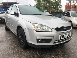Location: Nottingham - 2007 FORD FOCUS STYLE 5 Door Hatchback REG: FG57JKE, Keys: No, MOT Expiry date: 08/10/2024, 1596 Petrol, 5 Speed Manual Petrol, Former Keepers: 4