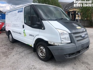 Location: Nottingham - 2013 FORD TRANSIT 100 T280 FWD Panel Van REG: HN13TPF, Keys: No, MOT Expiry date: 22/12/2022, 2198 Diesel, 6 Speed Manual Diesel, Former Keepers: 3