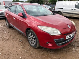 Location: Peterborough - 2010 RENAULT MEGANE PRIVILEGE TTOM DCI Estate REG: KS10VKF, Keys: No, MOT Expiry date: 25/06/2025, 1461 Diesel, 6 Speed Manual Diesel, Former Keepers: 2