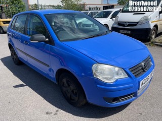 Location: Brentwood - 2006 VOLKSWAGEN POLO E 55 5 Door Hatchback REG: KG06VBP, Keys: No, MOT Expiry date: 14.07.2025, 1198 Petrol, 5 Speed Manual Petrol, Former Keepers: 8