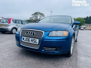 Location: Plymouth - 2006 AUDI A3 SE TDI 5 Door Hatchback REG: MJ06HSL, Keys: Required, MOT Expiry date: 06/02/2024, 1968 Diesel, 6 Speed Manual Diesel, Former Keepers: 6