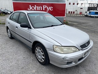 Location: South Wales - 2000  HONDA  ACCORD VTEC SE AUTO 	 5 Door Hatchback 	 REG: W578JFX, 1850cc Petrol , 4 Speed Auto Petrol 	, Former Keepers: 2, Keys: Yes, MOT Expiry date: 25/06/2025