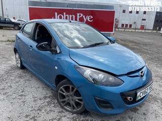 Location: South Wales - 2012 MAZDA 2 TAMURA 5 Door Hatchback REG: CV62YSC, Keys: No, MOT Expiry date: 13/12/2024, 1349 Petrol, 5 Speed Manual Petrol, Former Keepers: 4