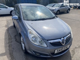 Location: Hull - 2010 VAUXHALL CORSA SE 5 Door Hatchback REG: SA10EXL, Keys: No, MOT Expiry date: 26/10/2024, 1229 Petrol, 5 Speed Manual Petrol, Former Keepers: 6