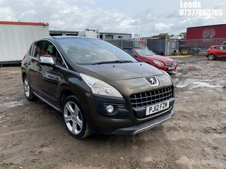 Location: Leeds - 2012  PEUGEOT  3008 ALLURE E-HDI S-A 	 5 Door Hatchback 	 REG: PJ12FZM, 1560cc Diesel , 6 Speed Semi Auto Diesel 	, Former Keepers: 5, Keys: Yes, MOT Expiry date: 22-01-2026