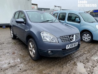 Location: Leeds - 2008 NISSAN QASHQAI ACENTA 2WD 5 Door Hatchback REG: PJ08WXA, Keys: No, MOT Expiry date: 15-11-2023, 1598 Petrol, 5 Speed Manual Petrol, Former Keepers: 3