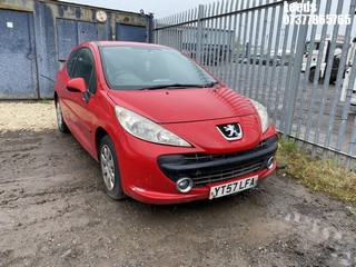Location: Leeds - 2007 PEUGEOT 207 M:PLAY 3 Door Hatchback REG: YT57LFA, Keys: No, MOT Expiry date: 30-05-2025, 1360 Petrol, 5 Speed Manual Petrol, Former Keepers: 3
