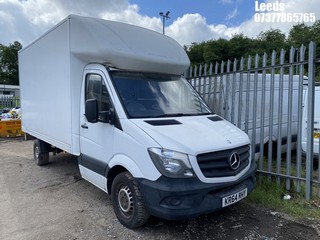 Location: Leeds - 2015 MERCEDES-BENZ SPRINTER 313 CDI Luton Van REG: KR64RHY, Keys: No, MOT Expiry date: 21-02-2024, 2143 Diesel, 6 Speed Manual Diesel, Former Keepers: 3