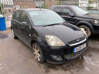 Location:  Hayes - 2008 FORD FIESTA ZETEC BLUE 5 Door Hatchback REG: OU08XST, Keys: No, MOT Expiry date: 09/09/2024, 1242 Petrol, 5 Speed Manual Petrol, Former Keepers: 3