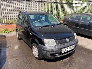 Location:  Hayes - 2007 FIAT PANDA ACTIVE 5 Door Hatchback REG: LC07CHZ, Keys: No, MOT Expiry date: 17/11/2025, 1108 Petrol, 5 Speed Manual Petrol, Former Keepers: 8
