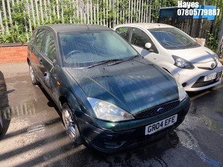 Location:  Hayes - 2004 FORD FOCUS LX 5 Door Hatchback REG: GR04EFE, Keys: No, MOT Expiry date: 24/07/2025, 1596 Petrol, 5 Speed Manual Petrol, Former Keepers: 4