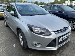 Location: Manchester - 2014 FORD FOCUS ZETEC NAVIGATOR TUR 5 DOOR HATCHBACK REG: BG14WLB, 998cc PETROL, 6 SPEED MANUAL PETROL, Former Keepers: 3, Keys: No, MOT Expiry date: 21/12/2024