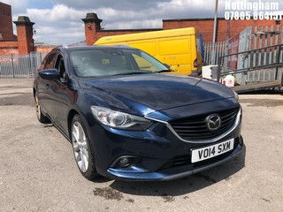 Location: Nottingham - 2014 MAZDA 6 SPORT NAV D AUTO ESTATE REG: VO14SXM, 2191cc DIESEL, 6 SPEED AUTO DIESEL, Former Keepers: 4, Keys: Yes, MOT Expiry date: 14/03/2026