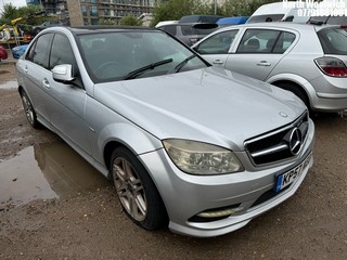 Location: North Woolwich - 2007 MERCEDES C220 SPORT CDI A 4 Door Saloon REG: KP57AEO, Keys: No, MOT Expiry date: 09/10/2025, 2148 Diesel, 5 Speed Auto Diesel, Former Keepers: 8