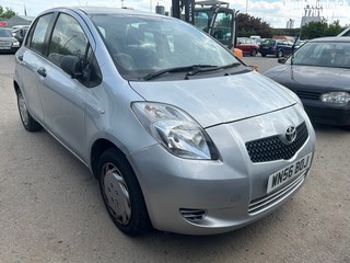 Location: North Woolwich - 2006 TOYOTA YARIS T2 5 Door Hatchback REG: WN56BOJ, Keys: No, MOT Expiry date: 25/04/2025, 998 Petrol, 5 Speed Manual Petrol, Former Keepers: 12