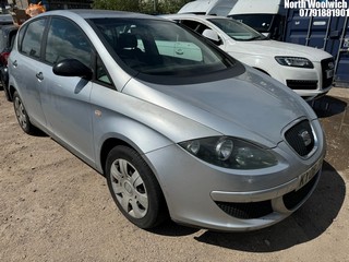 Location: North Woolwich - 2006 SEAT ALTEA ESSENCE 5 Door Hatchback REG: KY06JVJ, Keys: No, MOT Expiry date: 03/06/2025, 1595 Petrol, 5 Speed Manual Petrol, Former Keepers: 6