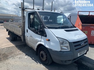 Location: BELVEDERE - 2011 FORD TRANSIT 350 DROPSIDE LORRY REG: NX11EBP, 2402cc DIESEL, MANUAL, Former Keepers: 3, Keys: No, MOT: Expiry date04.02.2025