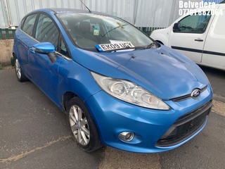 Location: Belvedere - 2009 FORD FIESTA ZETEC 82 5 Door Hatchback REG: EK09UGY, Keys: No, MOT Expiry date: 28.07.2024, 1242 Petrol, 5 Speed Manual Petrol, Former Keepers: 3