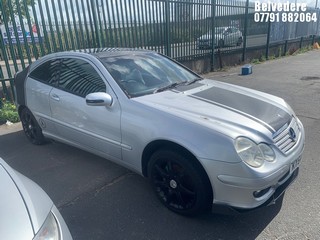 Location: Belvedere - 2004 MERCEDES C180 KOMPRESSOR SE AUTO Coupe REG: KY54EER, Keys: No, MOT Expiry date: 15.03.2025, 1796 Petrol, 5 Speed Auto Petrol, Former Keepers: 8