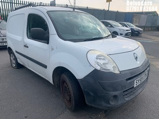 Location: Belvedere - 2009 RENAULT KANGOO ML19 Car Derived Van REG: SY59XTN, Keys: No, MOT Expiry date: 10/10/2025, 1598 Petrol, 5 Speed Manual Petrol, Former Keepers: 7