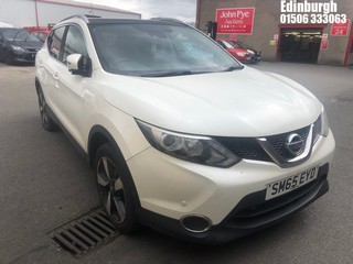 Location: Edinburgh - 2015  NISSAN  QASHQAI N-TEC + DIG-T  5 Door Hatchback REG: SM65EYD, 1197cc Petrol , 6 Speed Manual Petrol 	, Former Keepers: 1, Keys: Yes, MOT Expiry date: 28/08/2025