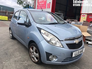 Location: Edinburgh - 2011 CHEVROLET SPARK LS 5 Door Hatchback REG: LL11AAE, Keys: No, MOT Expiry date: 11/04/2024, 995 Petrol, 5 Speed Manual Petrol, Former Keepers: 6