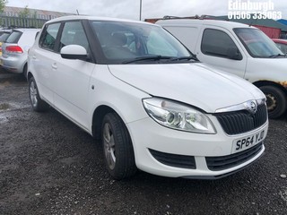 Location: Edinburgh - 2014 SKODA FABIA SE 12V 5 Door Hatchback REG: SP64YJD, Keys: No, MOT Expiry date: 22/12/2025, 1198 Petrol, 5 Speed Manual Petrol, Former Keepers: 2