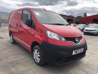 Location: Edinburgh - 2013 NISSAN NV200 SE DCI Car Derived Van REG: SW13UAD, Keys: No, MOT Expiry date: 01/07/2025, 1461 Diesel, 5 Speed Manual Diesel, Former Keepers: 1