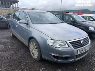 Location: Edinburgh - 2009 VOLKSWAGEN PASSAT HIGHLINE TDI 140 4 Door Saloon REG: SK59GAU, Keys: No, MOT Expiry date: 31/07/2024, 1968 Diesel, 6 Speed Manual Diesel, Former Keepers: 4