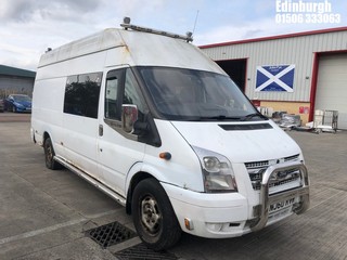 Location: Edinburgh - 2010 FORD TRANSIT 115 T350L RWD Panel Van REG: NJ60RVR, Keys: No, MOT Expiry date: 20/03/2024, 2402 Diesel, 6 Speed Manual Diesel, Former Keepers: 3