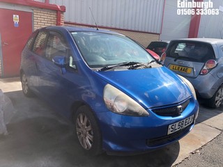 Location: Edinburgh - 2008 HONDA JAZZ SE 5 Door Hatchback REG: SL58EZJ, Keys: No, MOT Expiry date: 17/01/2025, 1339 Petrol, 5 Speed Manual Petrol, Former Keepers: 7