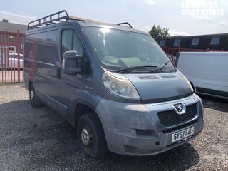 Location: Edinburgh - 2007 PEUGEOT BOXER 330 SWB Panel Van REG: SY57LJL, Keys: No, MOT Expiry date: 12/04/2023, 2198 Diesel, 5 Speed Manual Diesel, Former Keepers: 6