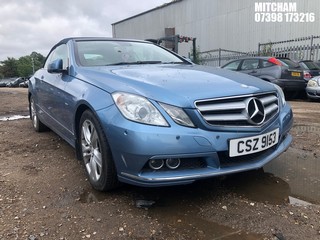 Location: Mitcham - 2011 MERCEDES-BENZ E350 SE CDI BLUEEFFI-CY A Convertible REG: CSZ9153, Keys: No, MOT Expiry date: 07/11/2024, 2987 Diesel, 7 Speed Auto Diesel, Former Keepers: 6