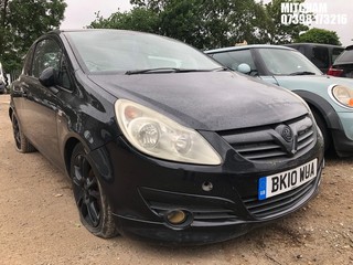 Location: Mitcham - 2010 VAUXHALL CORSA SXI 3 Door Hatchback REG: BK10WUA, Keys: No, MOT Expiry date: 23/01/2025, 1229 Petrol, 5 Speed Manual Petrol, Former Keepers: 10