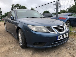 Location: Mitcham - 2009 SAAB 9-3 VECTOR SPORT TID 4 Door Saloon
 REG: NV58FWP, Keys: No, MOT Expiry date: 21/02/2025, 1910 Diesel, 6 Speed Manual Diesel, Former Keepers: 5